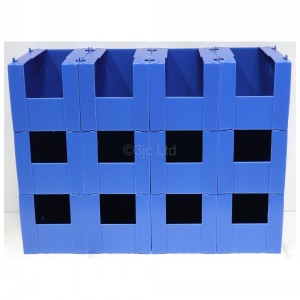 Correx Type Stacking Pick Boxes 600 x 400 x 400mm